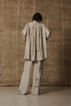 Mutedance 25 Spring/Summer Printed Shirt MD-MD25SS58-GREY